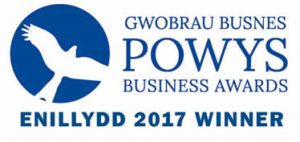 Powys Business Winner Logo